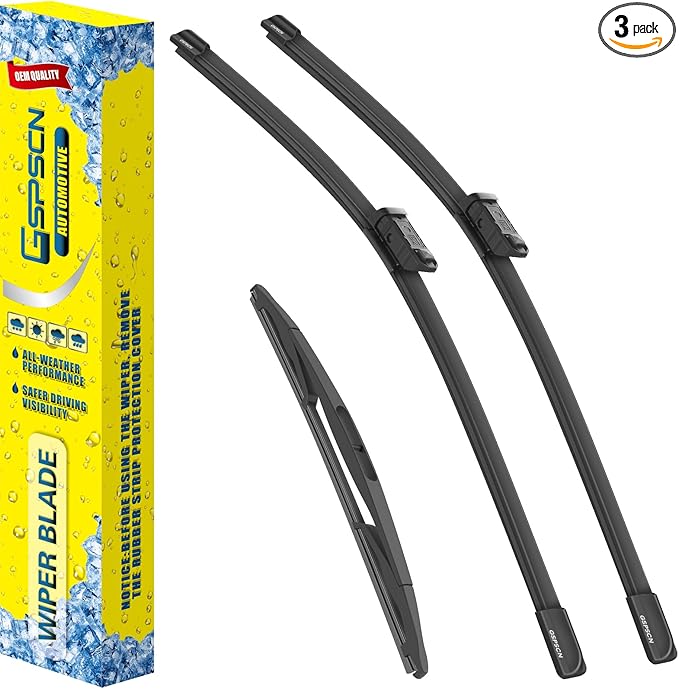 GSPSCN 3 Wipers Replacement for Buick Enclave 2011 2010 2009 2008 Original Equipment Windshield Wiper Blades 24"+21"+12" (set of 3) Top Lock