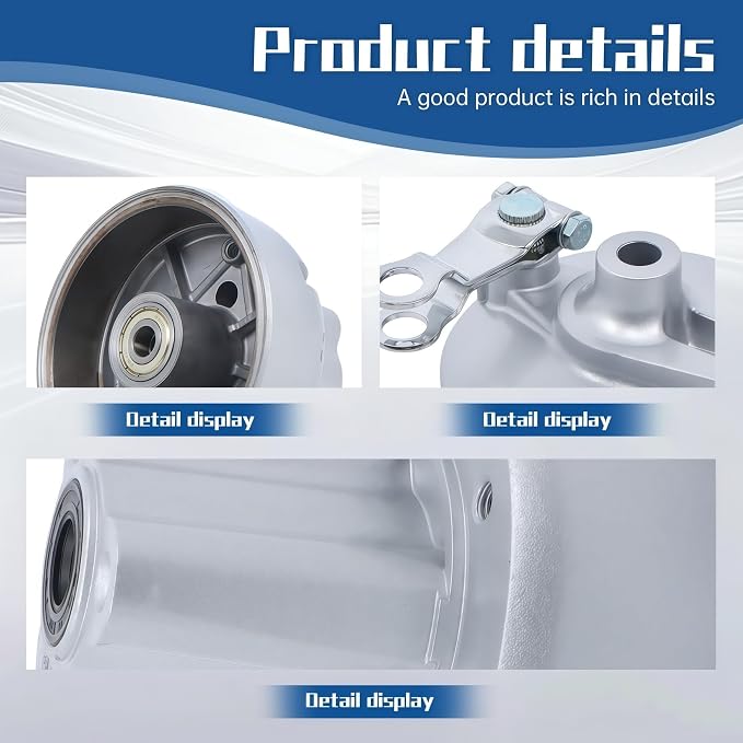 WFLNHB Front Rear Drum Brake Hub Cover Panel Replacement for Honda Monkey Z125 Z50A Z50R 1968-1999 2019-2021