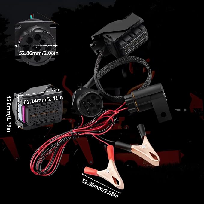 Diagnostic Cable Compatible with Paccar MX13 EPA17 ACM Engine, Professional Testing Wire Perfectly Fits Various Heavy-Duty and Commercial Vehicles