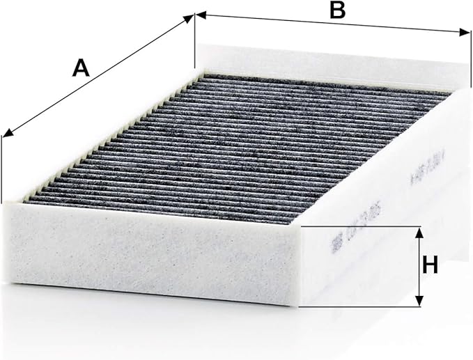 MANN-FILTER CUK 23 005-2 Cabin Air Filter - Pollen Filter with Activated Carbon