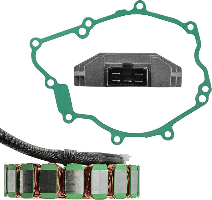 Caltric Stator & Regulator Rectifier with Gasket Compatible with Yamaha Yzf-R6 Yzf R6 2003 2004 2005