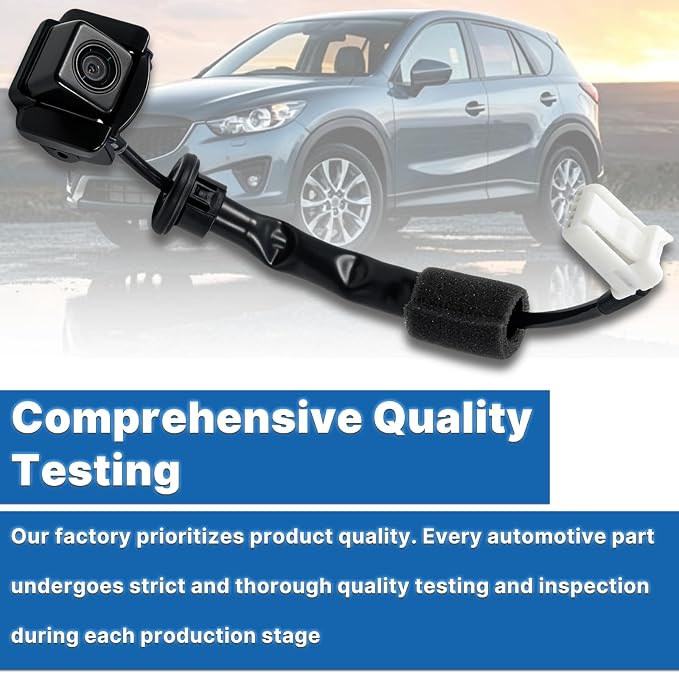K015-67-RC0A Rear Camera Backup Monitor Compatible with 2013 2014 2015 2016 Mazda CX-5 Replace#K01567RC0A K01567RC0 K015-67-RC0 KD3367RC0B KD3367RC0C