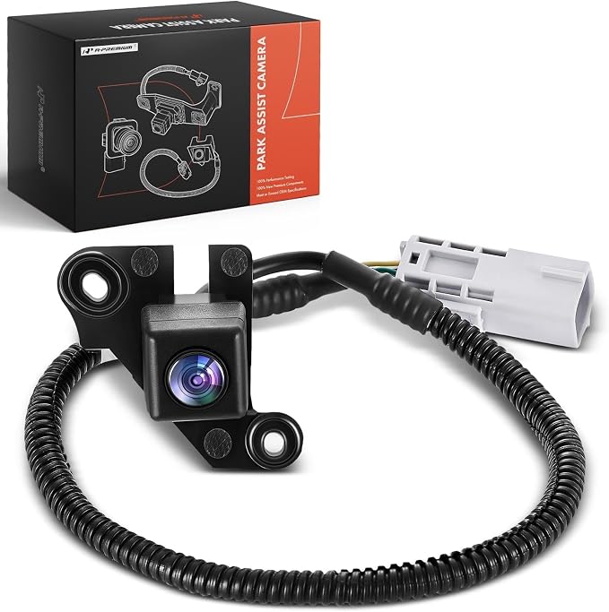 A-Premium Rear View Backup Camera Compatible with Chevrolet & GMC | Parking Camera for Express 1500/Savana 1500 2013-2014, Savana 2500/Savana 3500/Express 2500/Express 3500 2013-2019