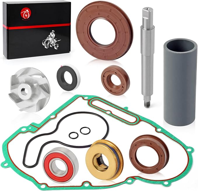 Water Pump Seal Rebuild Kit Impeller + Driver + Shaft + Oil Seal + COVER GASKET For Polaris RZR 800 Ranger 700 800 Sportsman 700 800 2002-2014