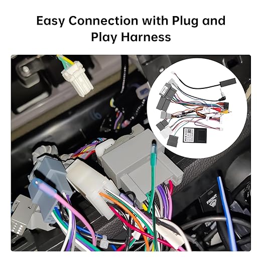 16PIN Car Radio Wiring Harness for Honda CR-V 2013-2014 2.4L, Aftermarket Stereo Wire Harness with Radio Antenna Adapter Support Original Steering Wheel Control, Backup Camera, USB