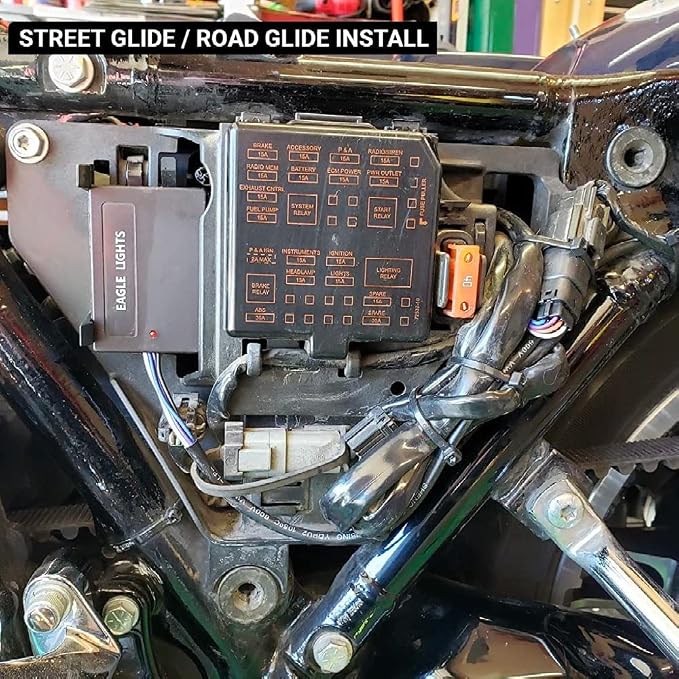 Eagle Equalizer Plug and Play Load Equalizer and Stabilizer for 2010-2013 Harley Davidson Motorcycle Street Glide and Road Glide LED Turn Signals