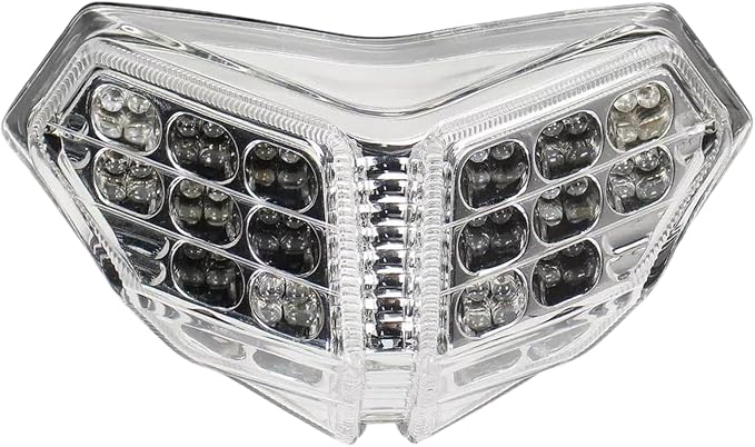 Taillight - Integrated LED Tail Brake Turn Signal Light Compatible with DUCATI 848 EVO 1098 1199 2007 2008-2014 (Clear)