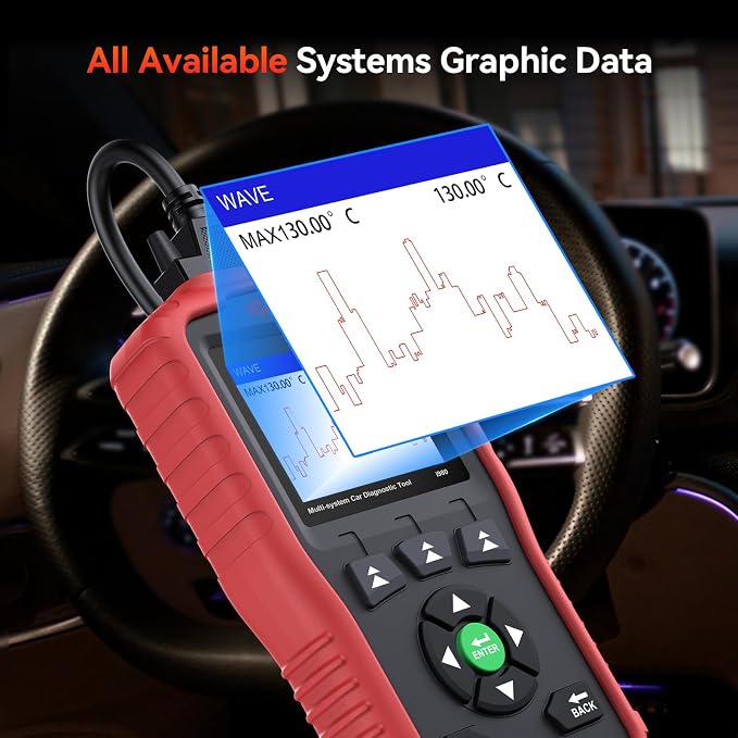 iCarsoft Genuine Mercedes Benz I980 Professional Diagnostic Scanner Tool