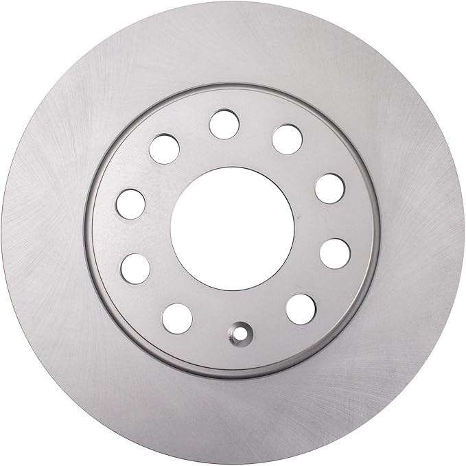 TRQ Rear Brake Rotor Set Compatible with 2010-2020 Audi 2009-2023 Volkswagen