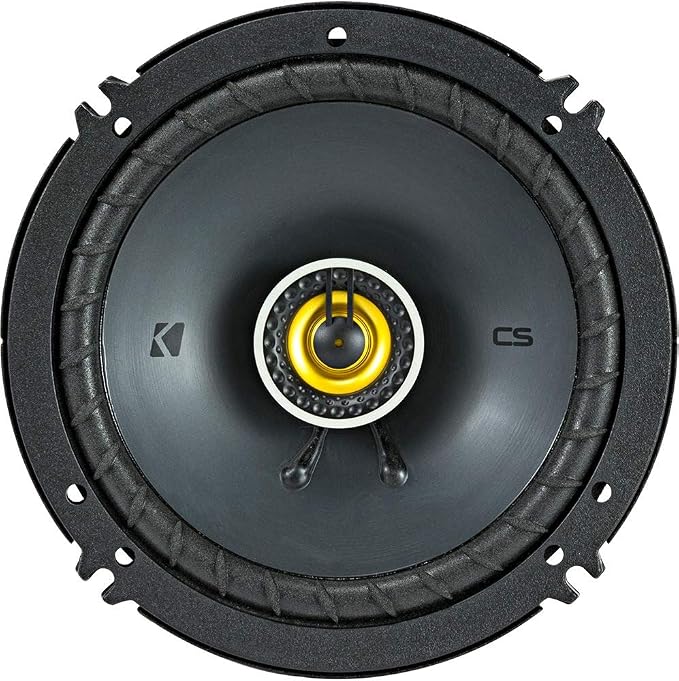 KICKER Speaker Package of 2 Items: CS Series Two 6.5" Coaxial Speakers 4-Ohm & Two 4"x6" Coaxial Speakers 4-Ohm - 1x 46CSC654, 1x 46CSC464