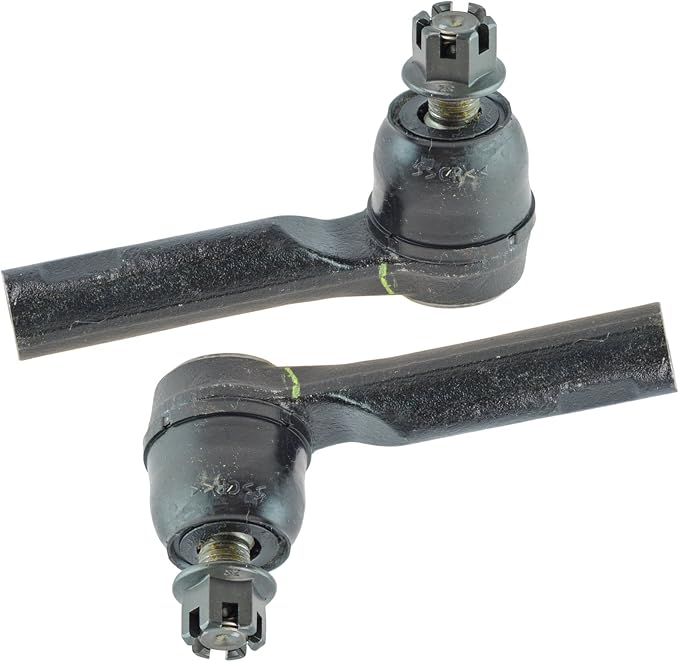 TRQ Outer Driver and Passenger Side Tie Rod Set 2 Piece Compatible with 07–11 Honda CR-V Japan Built 1st VIN J 11–12 CR-Z