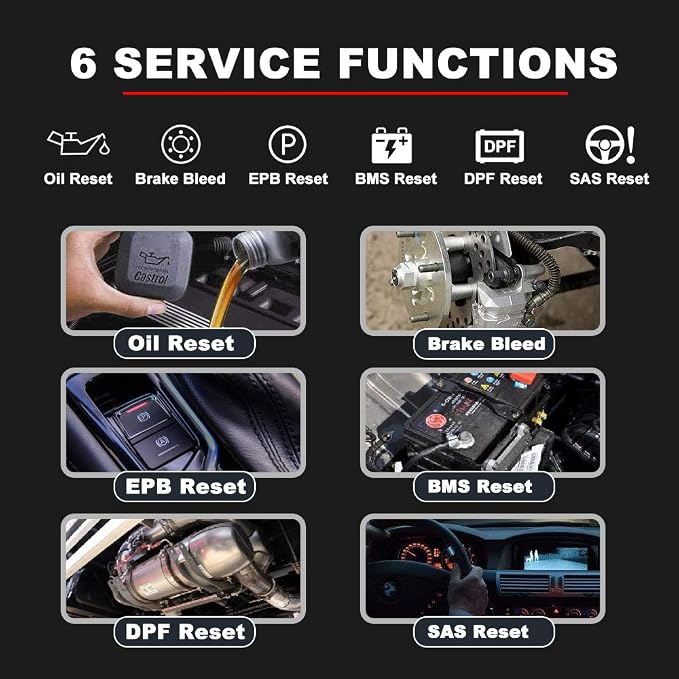 Launch Millennium 90 Pro OBD2 Scanner, DIY Full OBD Function Car Code Reader, Check Engine/ABS/SRS/Transmission Diagnostic Scan Tool, Oil/EPB/BMS/DPF/SAS Reset/ABS Bleeding Car Scanner, Free Update