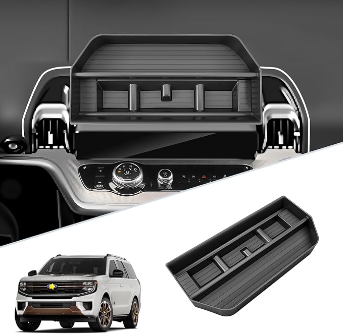 SKTU for 2025 2026 2027 Ford Expedition Dashboard Organizer 2025-2027 Expedition Behind Screen Organizer 2025 2026 2027 Expedition Dashboard Tray Ford Expedition 2025 2026 2027 Accessories ABS Tray