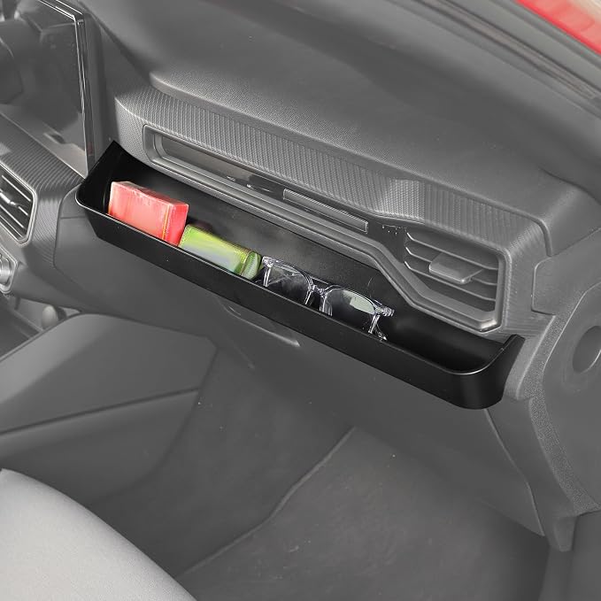 RT-TCZ Center Console Co-Pilot Storage Box Passenger Storage Box Organizer Tray Storage Interior Accessories for Ford Mustang 2024 2025
