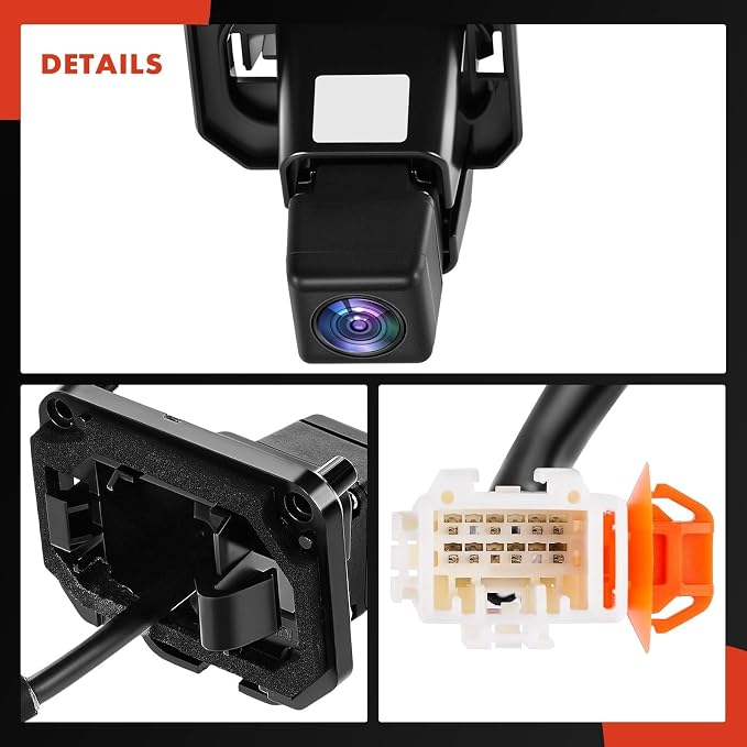 A-Premium Park Assist Camera Rear View Backup Reverse Camera Compatible with Select Honda Models - 2015-2016 CR-V CRV - Replace# 39530T0AA21