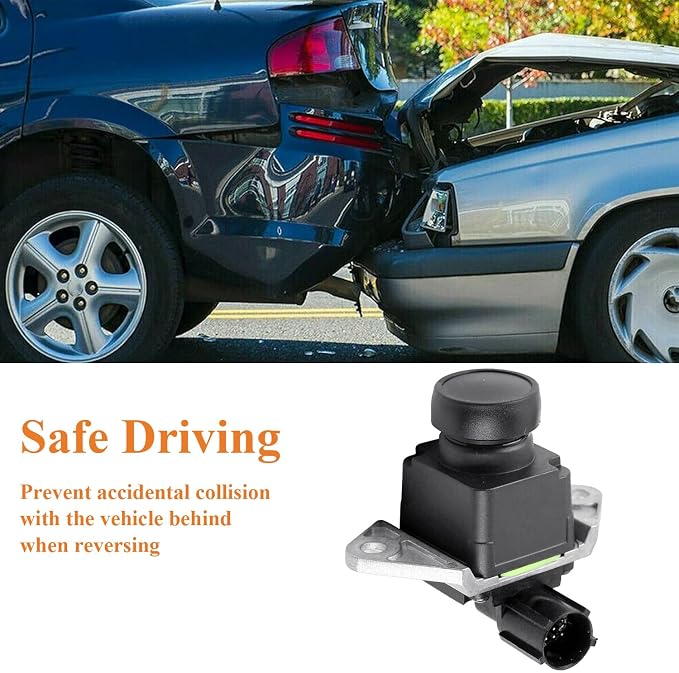 Car Rear View Back up Camera HD Fit for Jeep Grand Cherokee 2014-2015, Park Assist Backup Camera Safety w/Reverse Trajectory Replace OEM# 68375333AA
