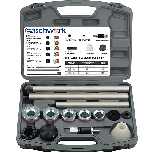 Cam Bearing Install Tool & Engine Cam Bearing Remove Kit Complete Installation & Removal Chevy LS Engine - Covers Most Domestic and Import Vehicles， Patented