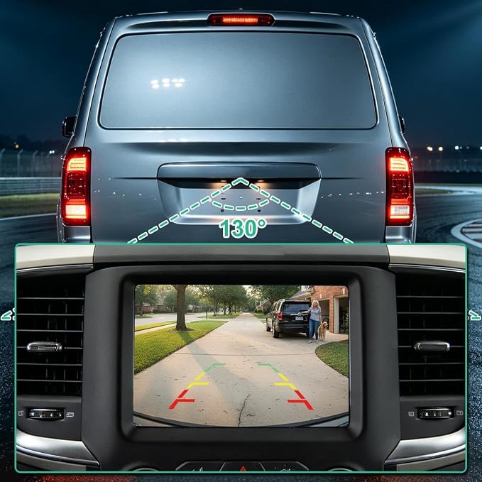 68170934AI OE Backup Rear View Camera Replacement for Ram Cargo 2013-2026 by GreenYi