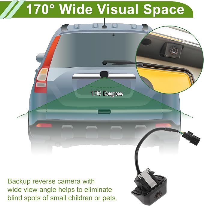 Car Park Assist Camera Rear View Backup Reverse Camera for Kia Rio 2020 for Kia K2 2016 No.95760H2000 1 Pc
