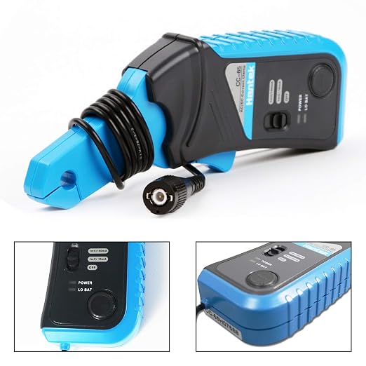 CC-65 AC/DC Current Clamp Digital Multimeter 20KHz Bandwidth with BNC Plug
