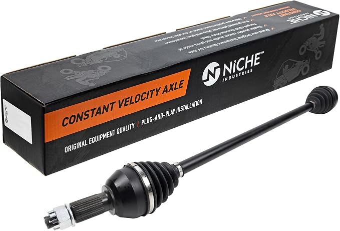 NICHE Front Left Right CV Axle Drive Shaft for Can-Am 705402490 | For Can-Am, Fits 2024 Maverick R, 2024 Maverick R X, 2024 Maverick R XRS, Replaces 705402490