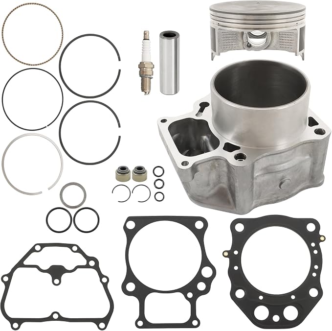 GXYWADY Engine Cylinder Piston Top End Repair Kit Replacement for Honda Foreman 500 TRX520 2020-2024, Foreman 500 2021-2023, Pioneer 520 SXS520 2021-2022