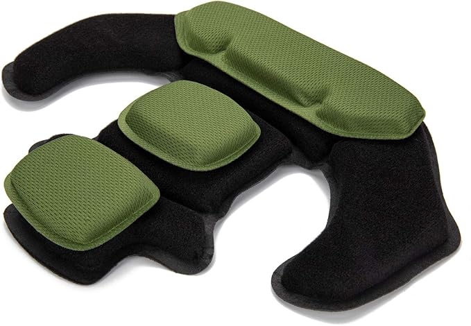Memory Foam Pad Protective Mat Helmet Padding Kit Replacement Universal Motorcycle Tactical Cushions for ACH MICH Team Wendy FMA EXF Helmet