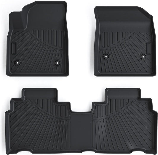 Cartist Floor Mats Fit for Chevrolet Blazer EV 2024 2025 2026/Cadillac Lyric 2023-2025 2026 All Weather Floor Mat Heavy Duty Carpet Protection