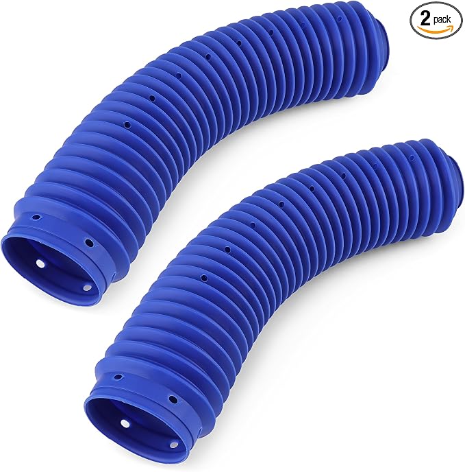 Front Fork Boots 51611-KA4-831 for Honda 1987 CR125R, 1985-1987 CR250R, 1985-1987 CR500R, 1985-1987 XR600R - 2PCS