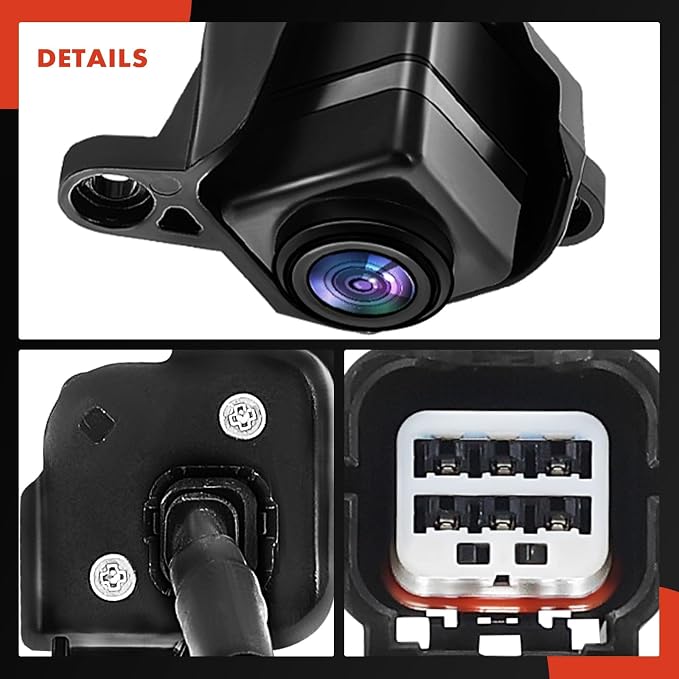 A-Premium Right Side Front View Lane Depature Camera Compatible with Honda | Parking Camera for 2014 2015 2016 2017 Odyssey - Replace# 36580TK8A01