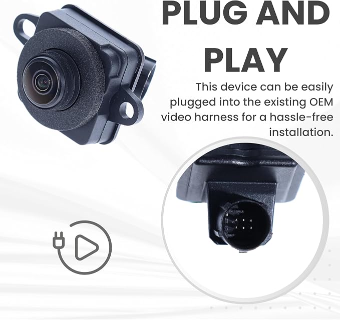 Backup Camera Replaces for 2019 2020 2021 2022 2023 Jeep Cherokee OE Part # 68360986AD 68360986AC
