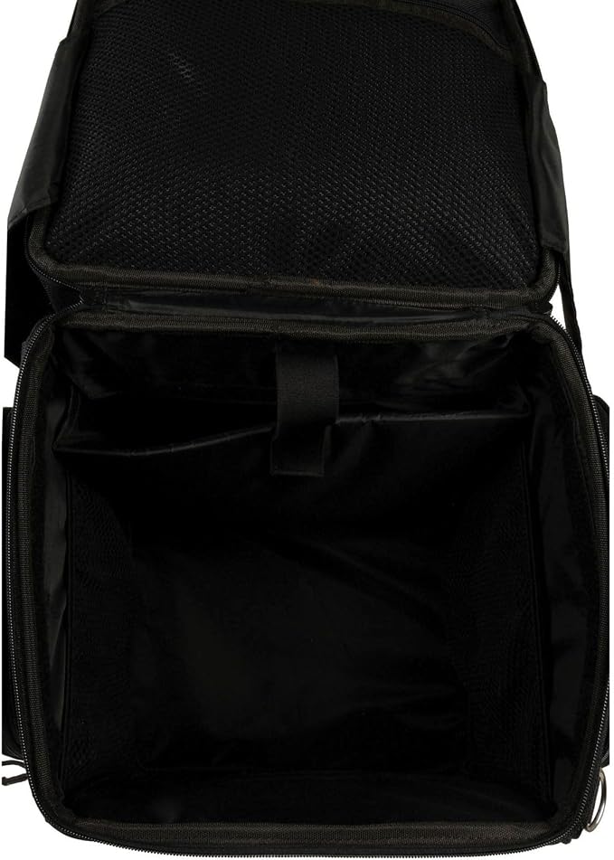 Milwaukee Leather SH689 Large Black Textile Waterproof Touring Motorcycle Sissy Bar Bag - Large