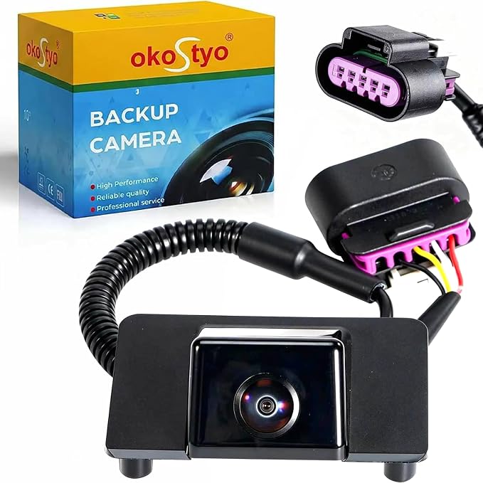 No. GM1960104 Rear View Backup Reverse Parking Camera/Rear View Camera | for 2007-2013 Chevy Tahoe Suburban, Compatible with Cadillac Escalade 2007-2008 GMC 2008-2013 Yukon Hybrid OE# 15173619