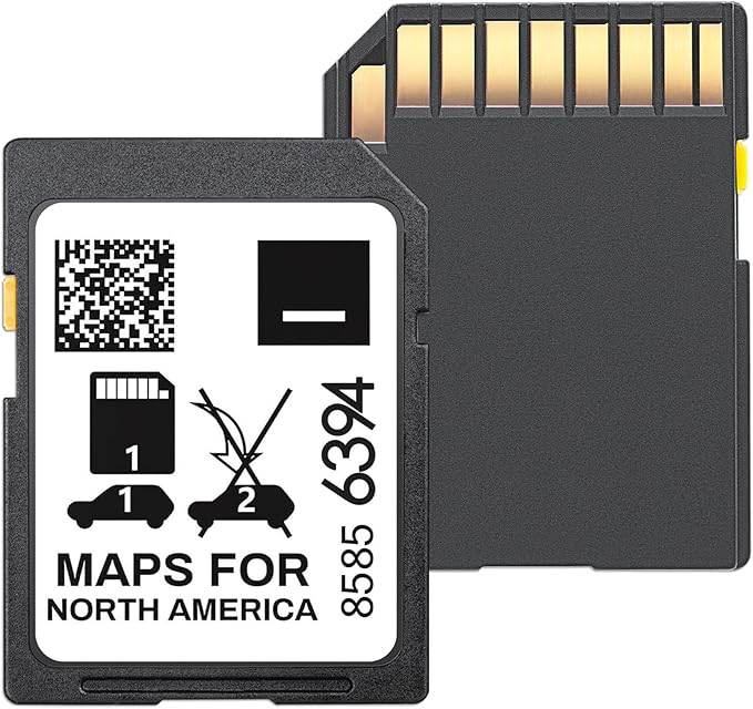 2025 Latest Navigation SD Card Update,Accessories 8585 6394 Compatible with Cadillac, Buick, Chevrolet, GMC,Maps Includes USA Canada Mexico