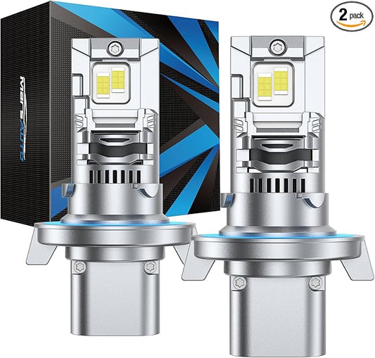 Marsauto H13/9008 LED Bulbs, 36,000LM, Dual Beam, Canbus Ready, Plug-N-Play, H13 Fog Light, Long Lifespan, Pack of 2