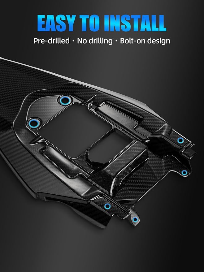 Carbon Fiber Rear Fender for Surron Ultra Bee,Electric Dirt Bike Rear Mud Guard Protector for Sur Ron Ultra Bee