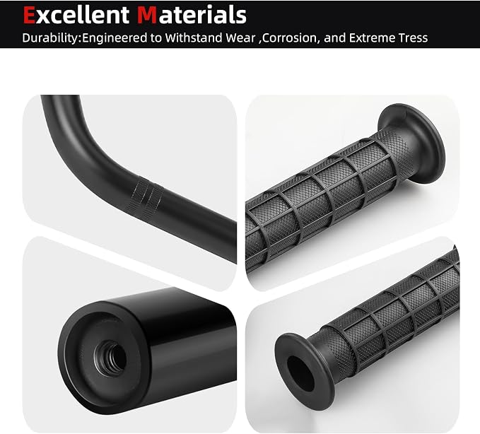 Heavy Duty Handlebar w/Grips Assy For Honda 2005 TO 2007 FourTrax Recon 250 TRX250 TE/TM 53100-HM8-B00