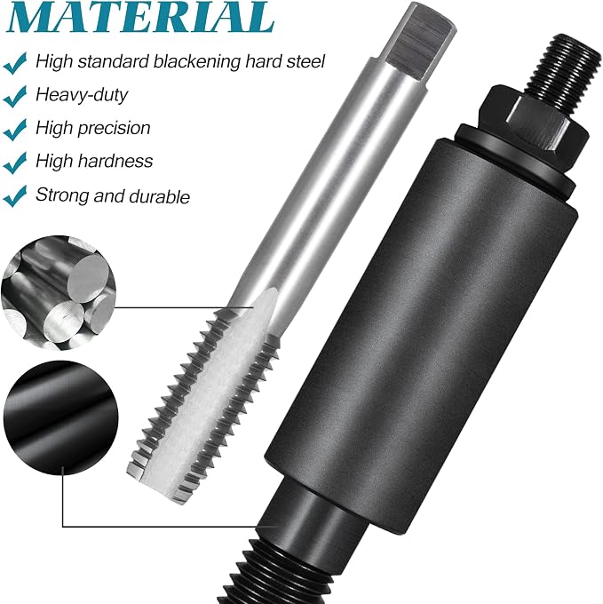 Fuel Injector Sleeve Cup Removal Tool Installer Kit Compatible with 2003-2010 Ford 6.0L 6.4L Powerstroke Engines