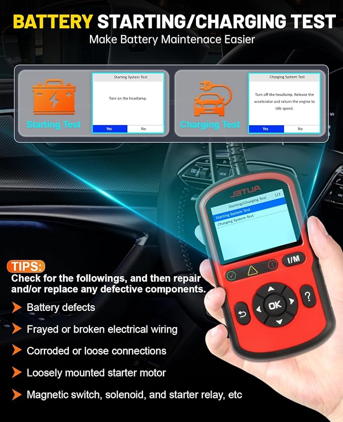 Autel AutoLink AL549 OBD2 Scanner Code Reader | Check Engine Code Reader ABS Diagnostic Tool,Universal Car Battery Test, Live Data,Scan tool For Car Repairers, Enthusiasts