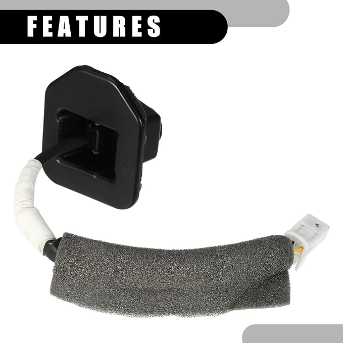 Rear View Back Up Camera No.28442-3TA0B - Car Rear Park Assist Reverse Camera - for Nissan Altima 2013-2015 Plastic Black - 1 Pc