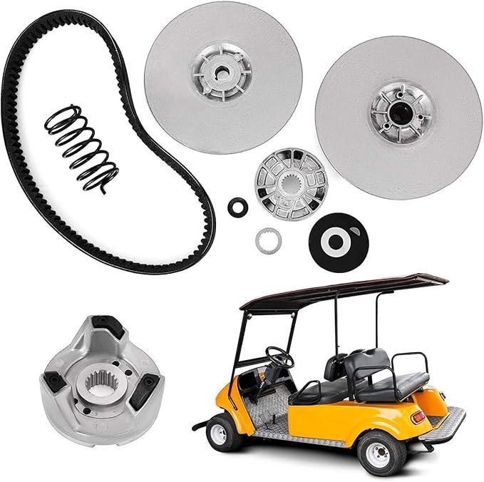 OE Style Driven Clutch for Yamaha Golf Cart G2 G8 G9 G11 G14 G16 G20 G21 G22 G28 1985+ (with Belt)