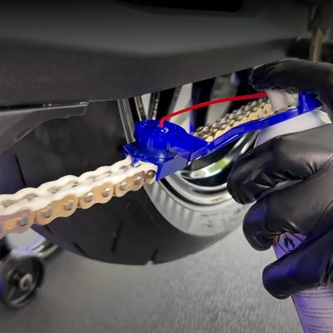 Oinker® Motorcycle Chain Lube Applicator | 530 & 630 Chains, Mess-Free Chain Wax, Chain Cleaner