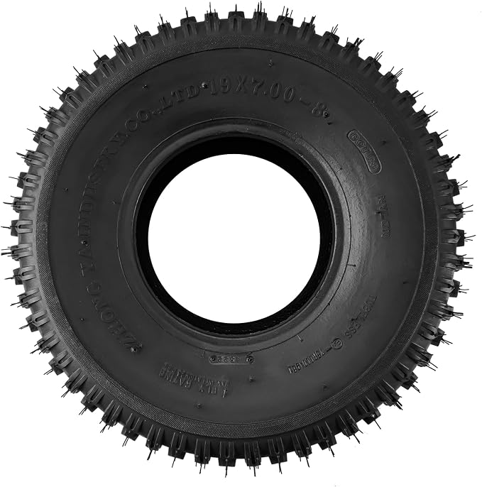 Torchbeam 19x7-8 ATV UTV Tires All-Terrain Quad Tire for All Trail Mud Pavement Sand Off-Road Tire,4 Ply, Four Wheeler SET of 2