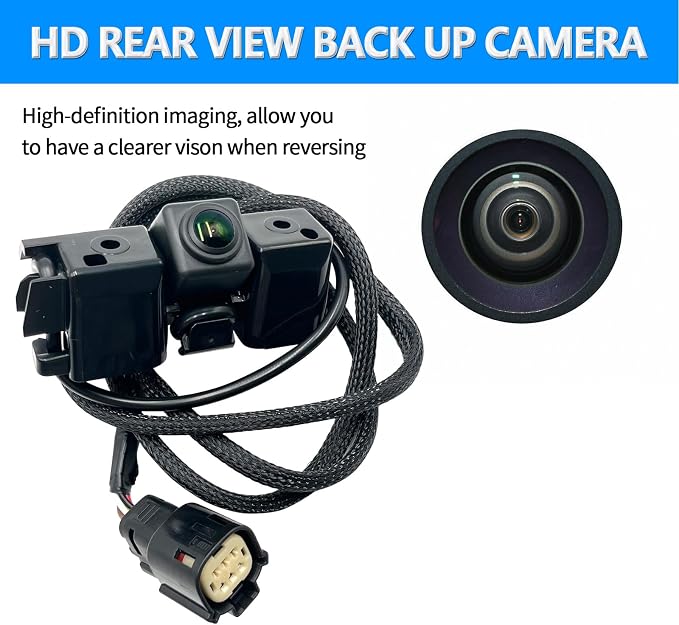 Rear View Backup Camera Compatible with Chevy Colorado 2017 2018 2019,GMC Canyon 2015 2016 2017 2018 2019,Reversing Back Up Camera Replaces 84143039 22896940