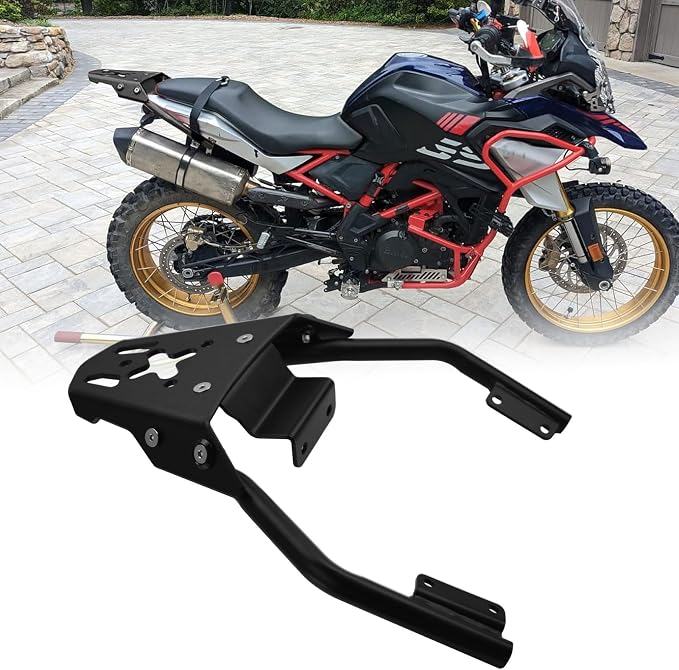Rear Seat Top Luggage Racks Cargo Tail Storage Rack Holder Shelf Carrier Compatible for B&M&W G310R G 310R G 310 R Accessories 2017-2024, Black, MD-487-US