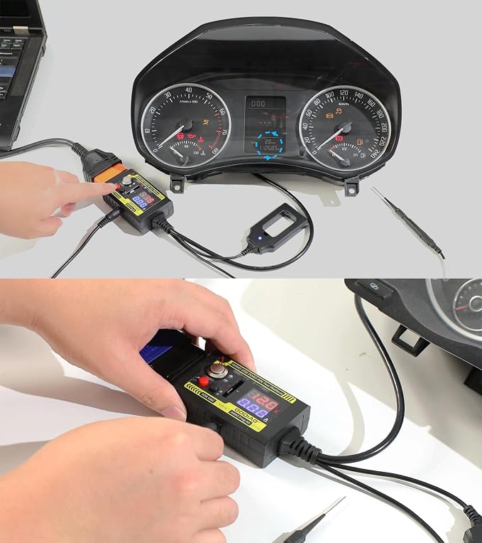 GODIAG GT110 for VW Audi Skoda Seat CAN-Bus UDS 4th Generation IM-MO System Test Platform Cable with POGO PIN to Read & Write POGO PIN Data