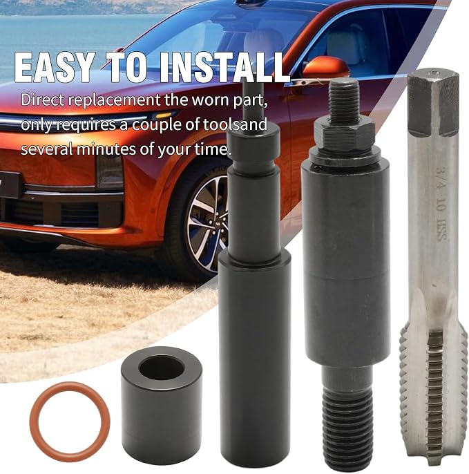 Saihisday Fuel Injector Sleeve Cup Remove&Installation Tool Kit | Replacement for Ford All 2003 - 2010 6.0L and 6.4L Powerstroke Engines, include F Series 250, 350, 450, 550 and more
