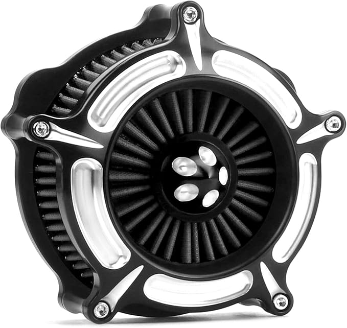 For harley air cleaner filter Sportster Softail Touring street road king glide Dyna for harley davidson air intake filters (Contrast Cut - Gray Filter, A-For Sportster XL models)