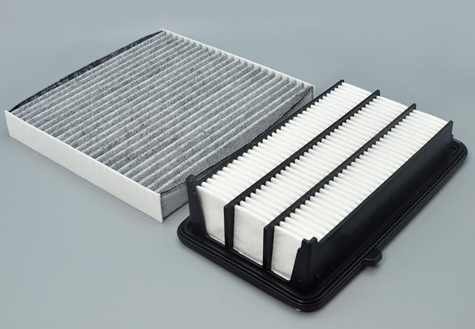 COCOAUTO Engine &Cabin Air Filter Kit for CRV (2017-2022) 1.5L L4 Gas Only, Civic (2016-2021) 1.5L, Replaces 172205AAA00, XA10498, 80292TF0G01