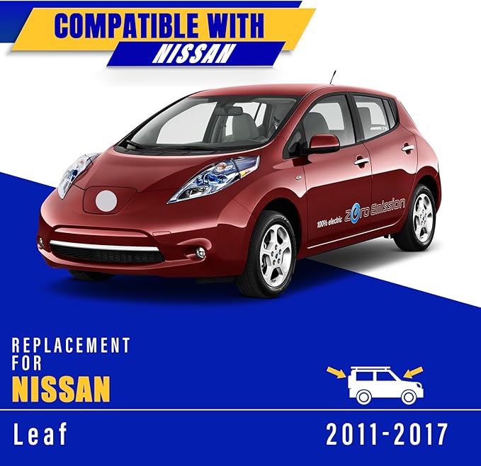 3 wipers Replacement for 2011-2017 Nissan Leaf, Windshield Wiper Blades Original Equipment Replacement - 26"/16"/10" (Set of 3) U/J HOOK
